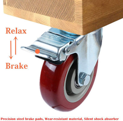 Trolley Wheels Heavy Duty for Nylon Bearing and Durable Trolley Cart Movement