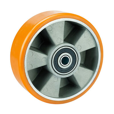 350KG Capacity Nylon Casters 65mm Solid Core Wheel Durable Industrial Caster Wheels for Machinery and Equipment Movement