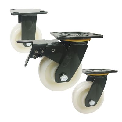 360kg Loading Directional Locking Swivel Casters , Heavy Duty Castors 150mm