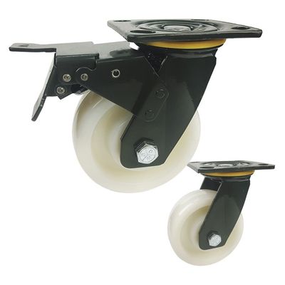 360kg Loading Directional Locking Swivel Casters , Heavy Duty Castors 150mm