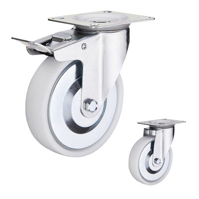 3inch 110lbs Memuat Kastor Industri Dengan Penutup Debu